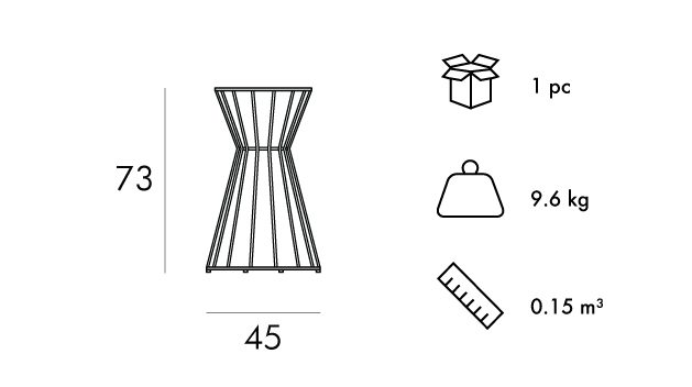 Basket-Metal-Table-Dimensions