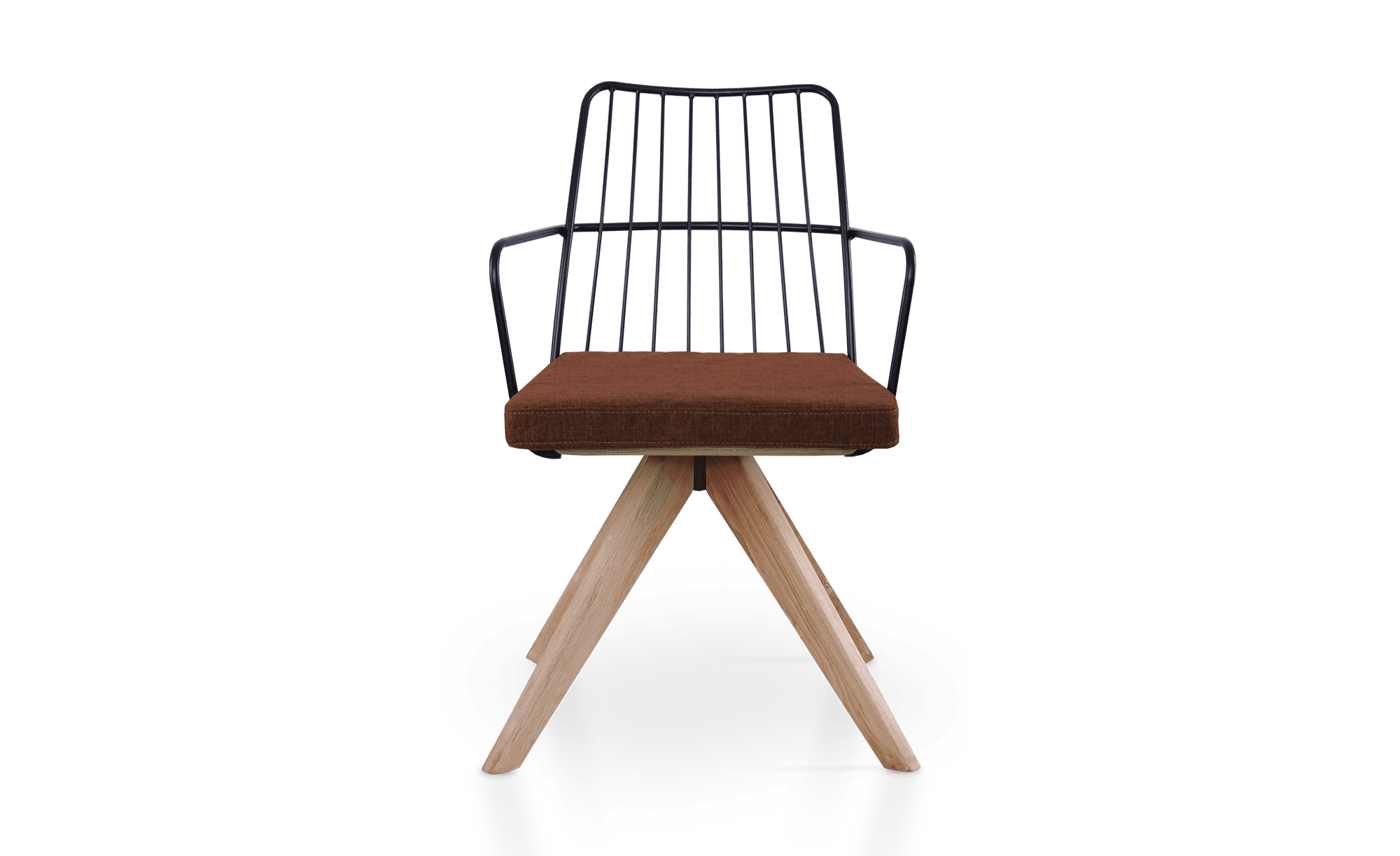 1 Mia Chair Spider Oak