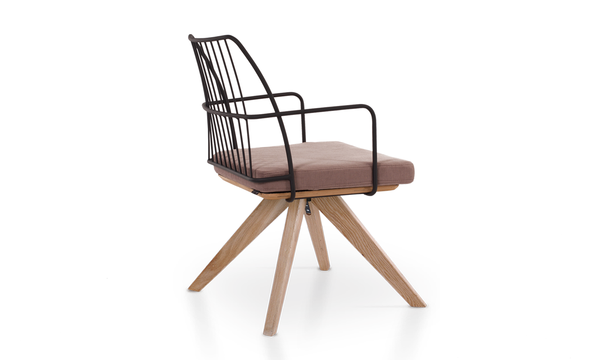 5 Mia XL Chair Spider Oak