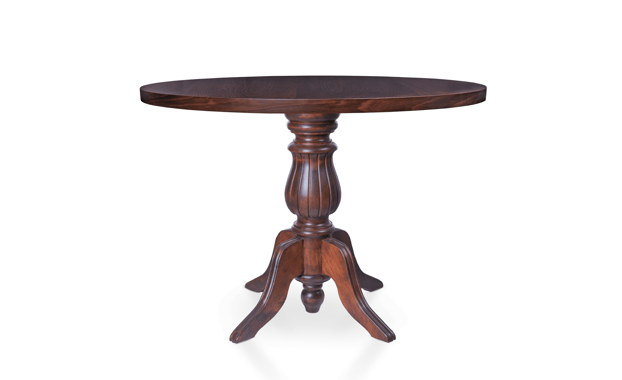 Olympos Small Beech Wood H.73 Table Base
