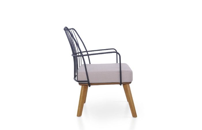Mia XL Lounge Chair Oak