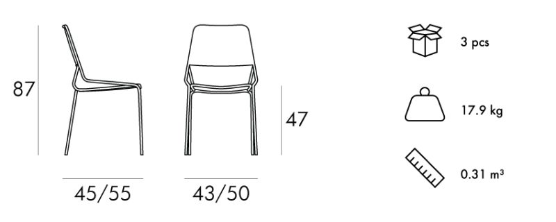 Arco-Chair-Dimensions