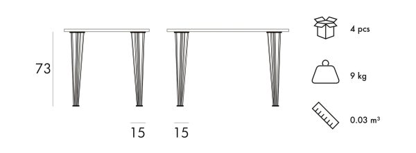 Bond Dining Table Dimensions