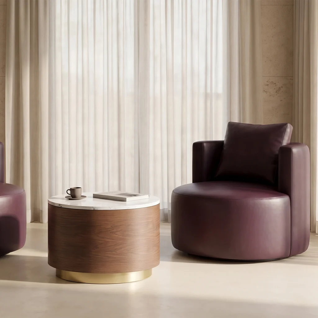 Drum Coffee Table