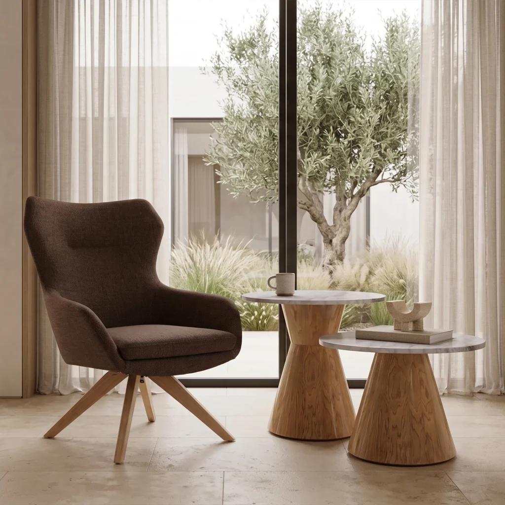 Basket Oak Coffee Table